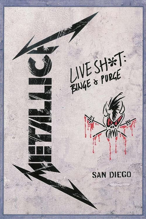 Metallica: Live Shit - Binge & Purge, San Diego 1992 (1992) poster