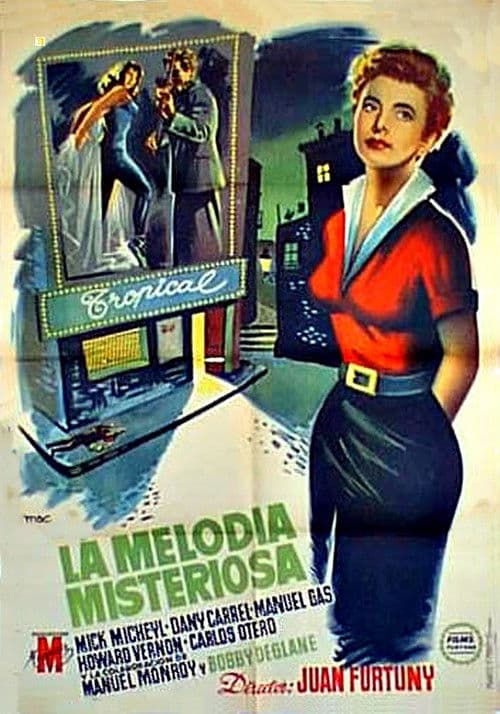 La melodía misteriosa (1956) poster