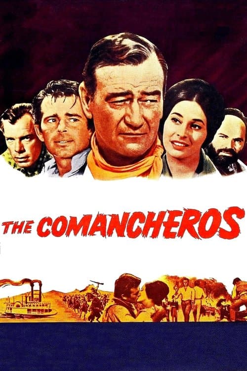 The Comancheros (1961) poster