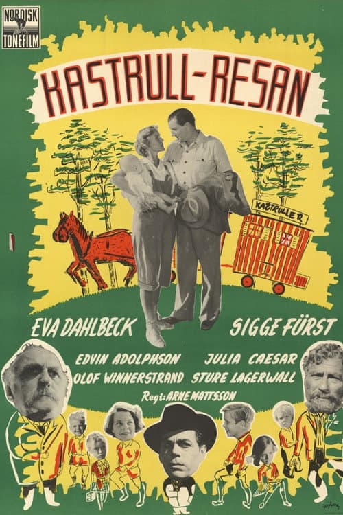 Kastrullresan (1950) poster
