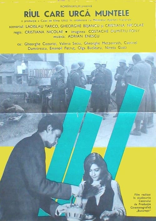 Râul care urcă muntele (1977) poster