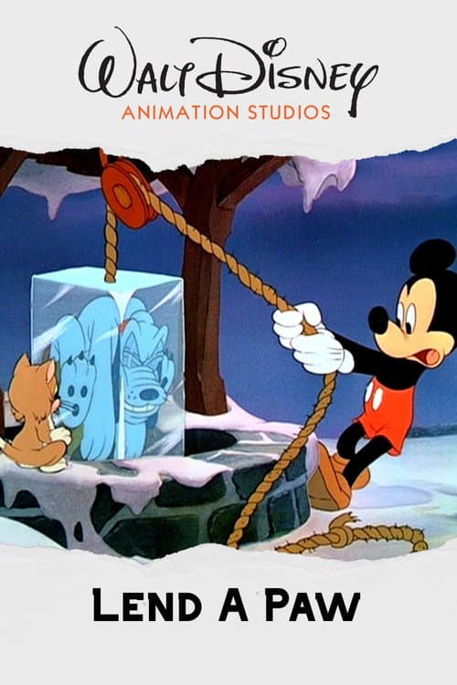 Pluto Helpt een Pootje (1941) poster