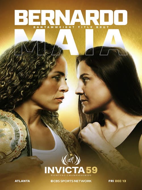 Invicta FC 59: Bernardo vs. Maia (2024) poster