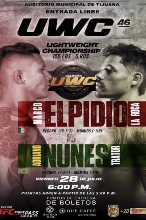 UWC 46: Nunes vs. Elpidio (2023) poster
