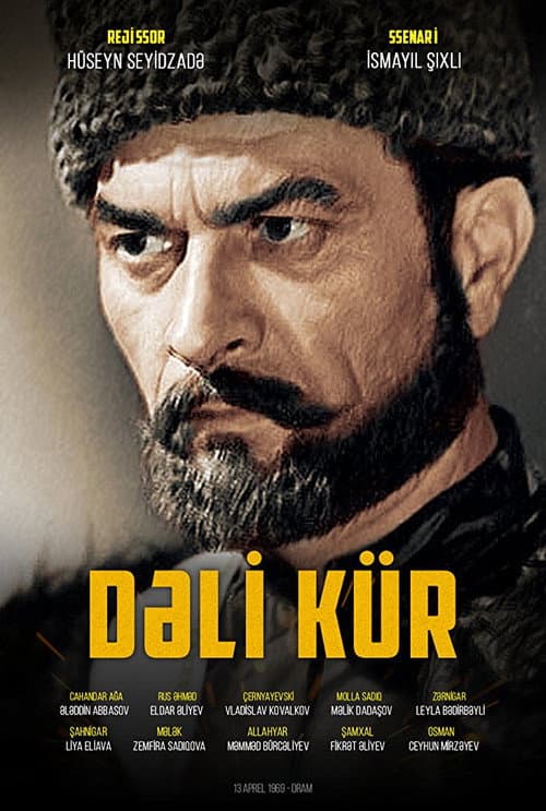 Dəli Kür (1969) poster