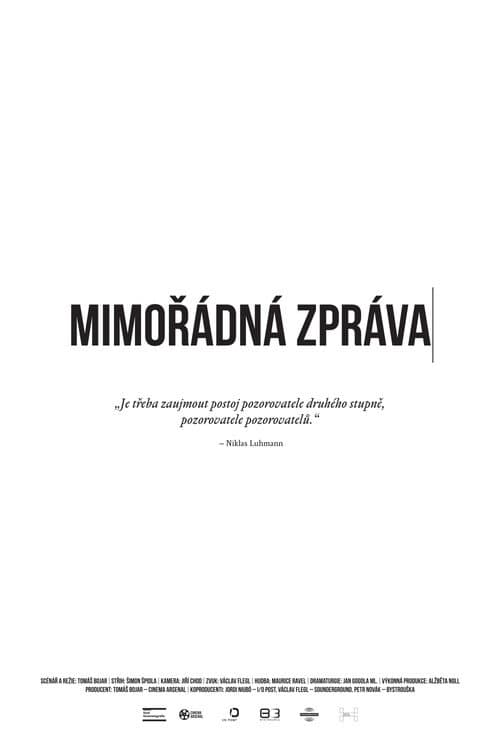 Mimořádná zpráva (2018) poster