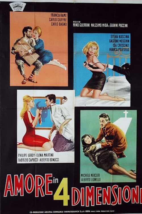 Amore in quattro dimensioni (1964) poster