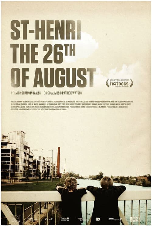 À St-Henri, le 26 août (2011) poster