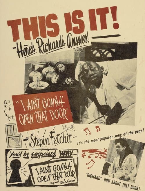 I Ain’t Gonna Open That Door (1947) poster