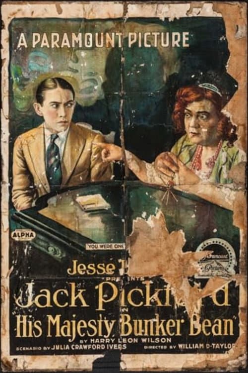 His Majesty, Bunker Bean (1918) poster