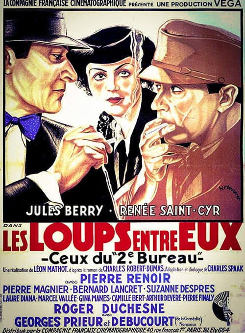 Les Loups entre eux (1936) poster