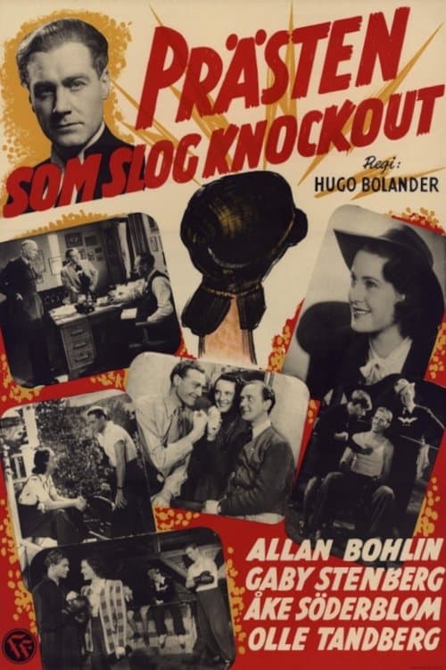 Prästen som slog knockout (1943) poster
