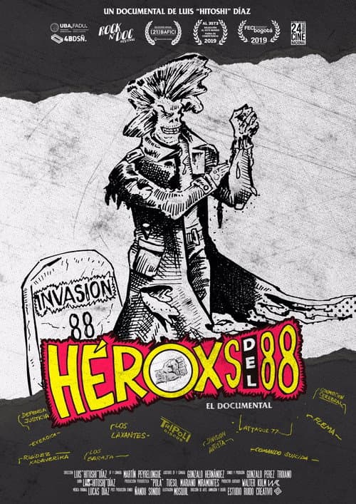Héroxs del 88 (2019) poster