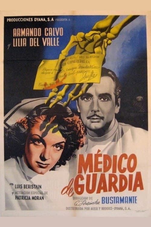 Médico de guardia (1950) poster
