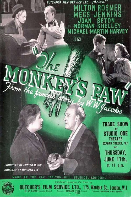 The Monkey's Paw (1948) poster