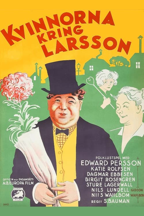 Kvinnorna kring Larsson (1934) poster