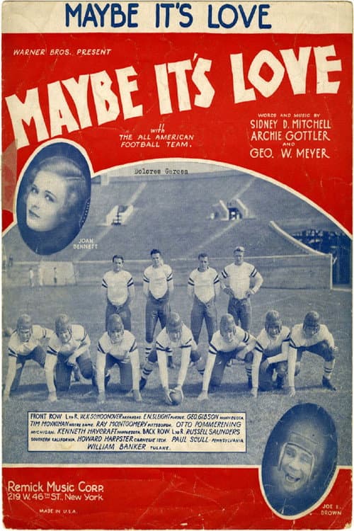 Maybe It's Love (1930) poster