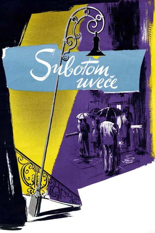 Subotom uveče (1957) poster