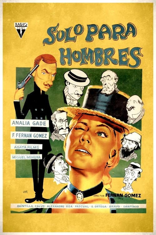 Solo para hombres (1960) poster