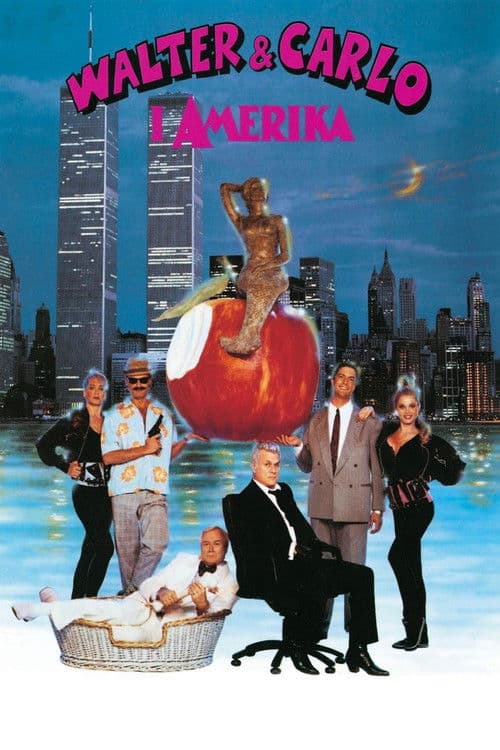 Walter og Carlo: I Amerika (1989) poster