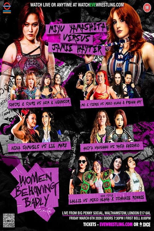 EVE 145: Women Behaving Badly (2026) poster