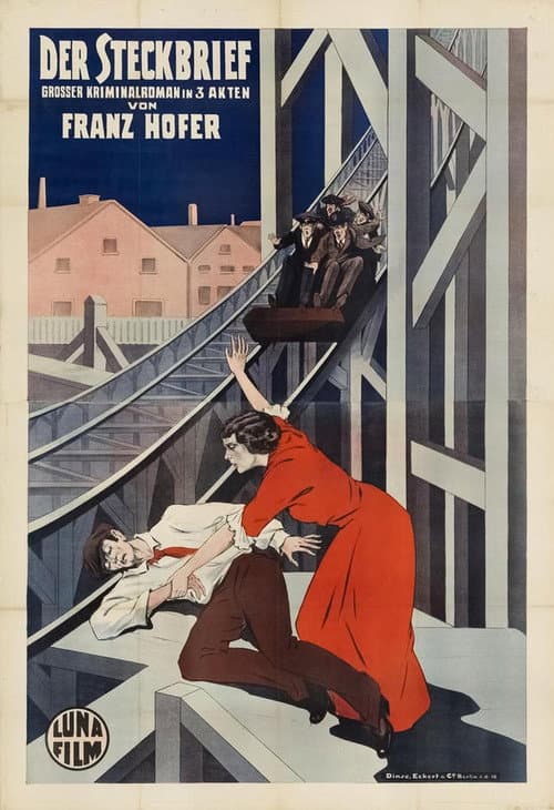 Der Steckbrief (1913) poster