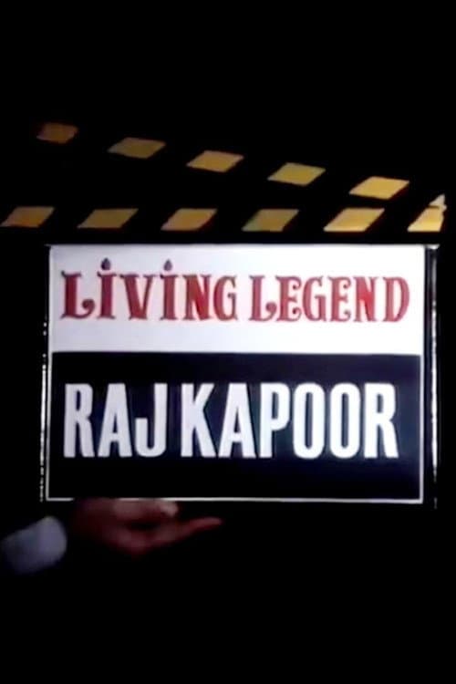 Living Legend - Raj Kapoor (1986) poster