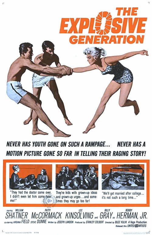 The Explosive Generation (1961) poster