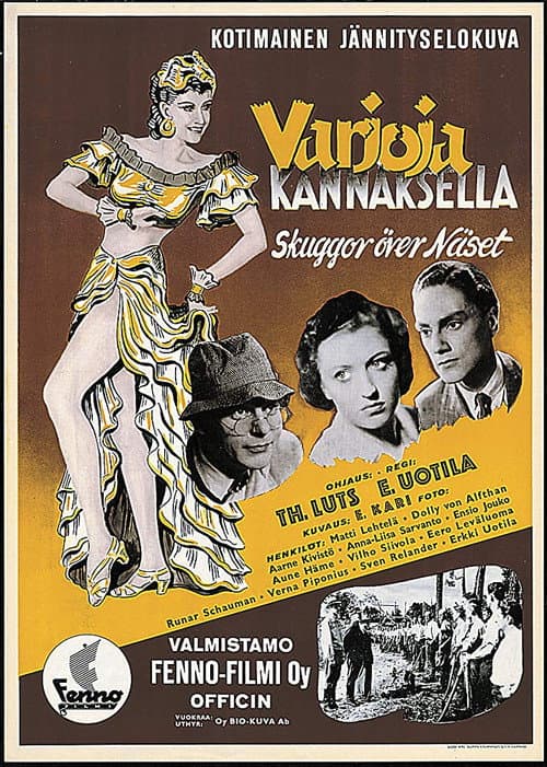 Varjoja Kannaksella (1943) poster