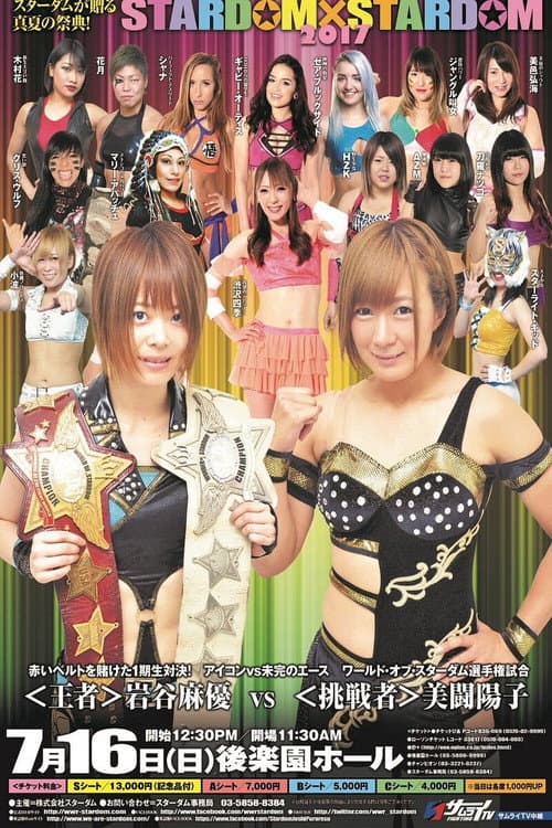 STARDOM X STARDOM2017 (2017) poster