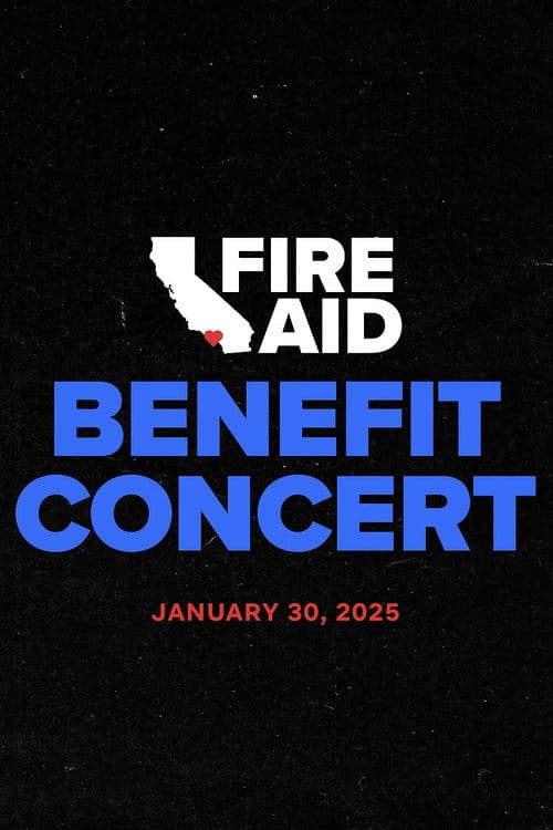 FireAid Benefit Concert (2025) poster
