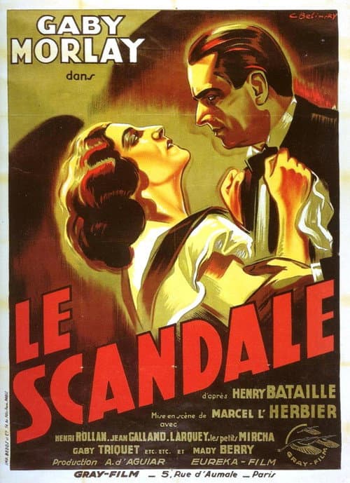 Le Scandale (1934) poster