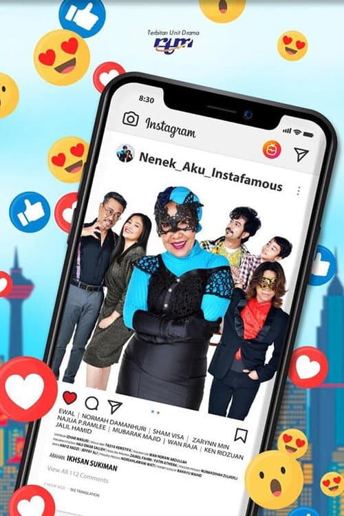Nenek Aku Instafamous (2019) poster