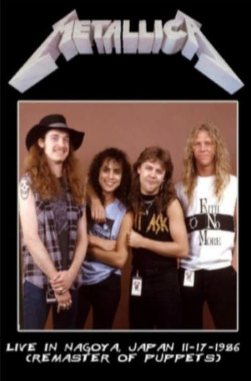 Metallica: Nagoya, Japan (1986) poster