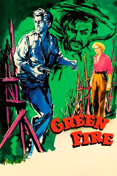 Green Fire (1954) poster