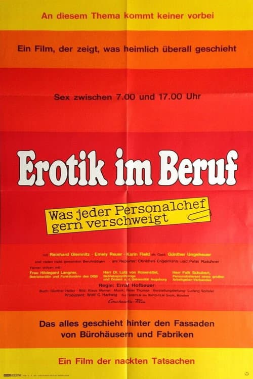 Erotik im Beruf - Was jeder Personalchef gern verschweigt (1971) poster