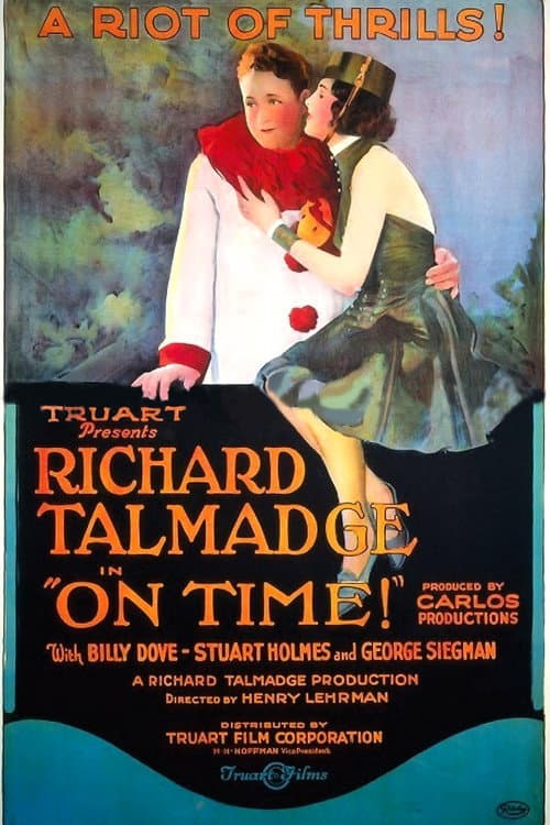 On Time (1924) poster