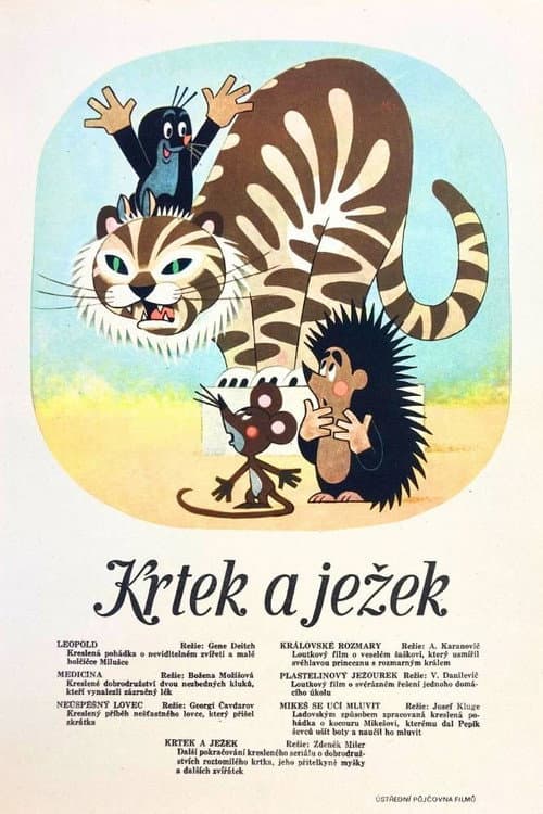 Krtek a ježek (1970) poster