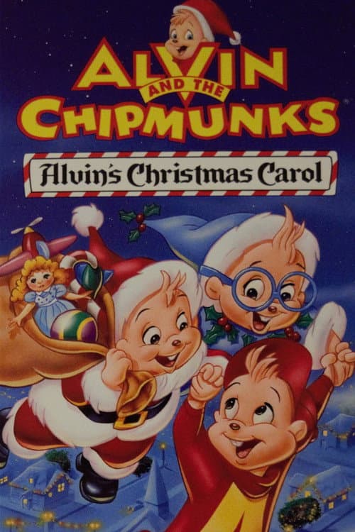 Alvin and the Chipmunks: Alvin's Christmas Carol (1993) poster
