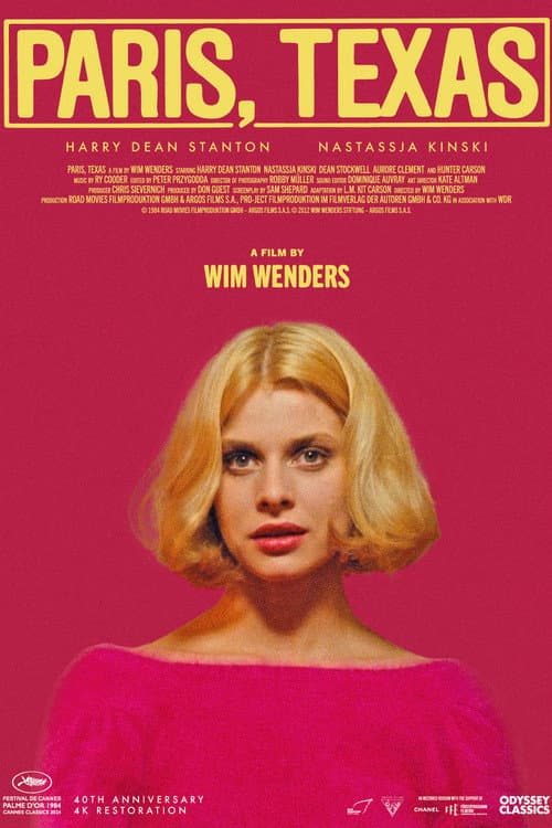 Paris, Texas (1984) poster