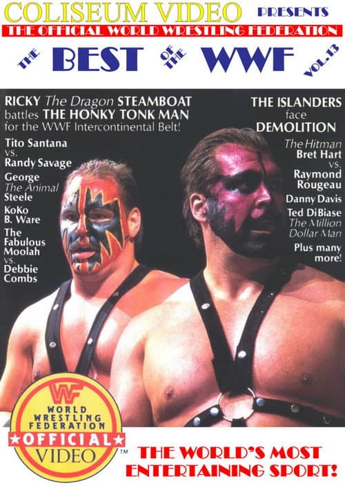 The Best of the WWF: volume 13 (1987) poster