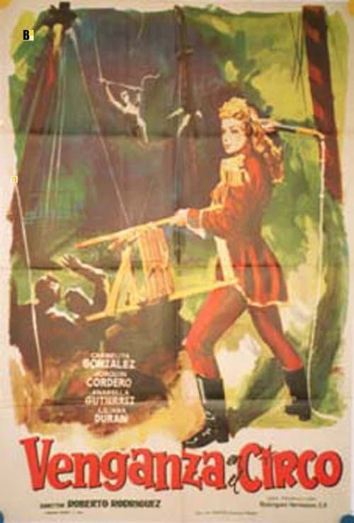 Venganza en el circo (1954) poster