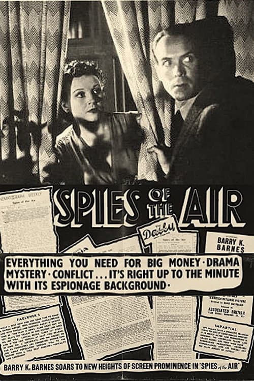 Spies of the Air (1939) poster