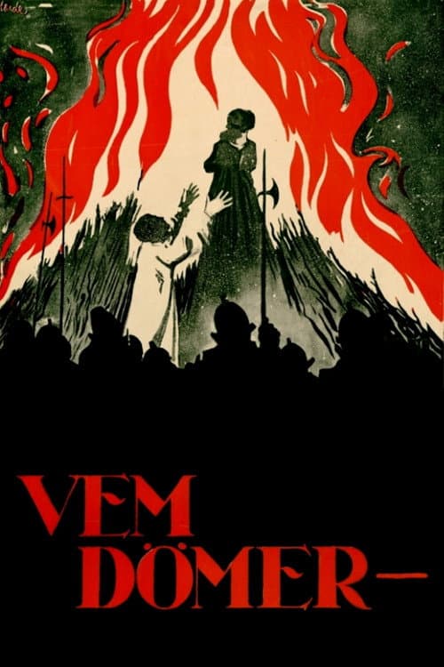 Vem dömer (1922) poster