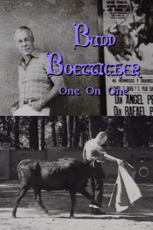 Budd Boetticher: One on One (1989) poster