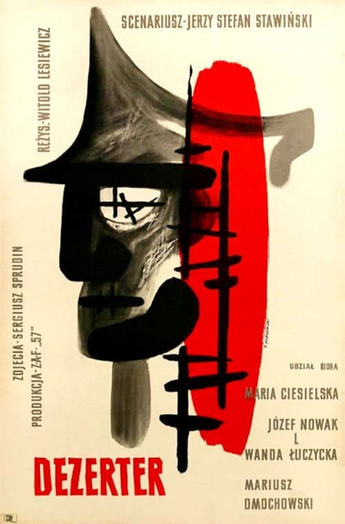 Dezerter (1958) poster
