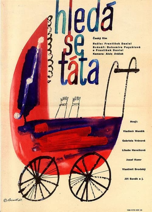 Hledá se táta! (1961) poster