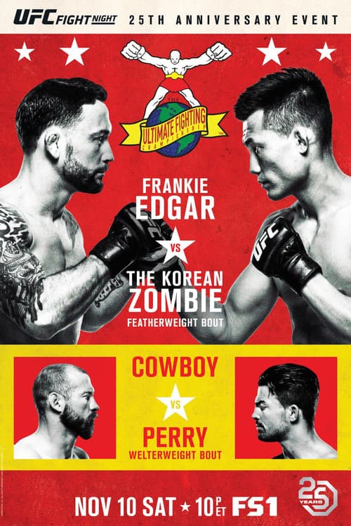 UFC Fight Night 139: Korean Zombie vs Rodriguez (2018) poster