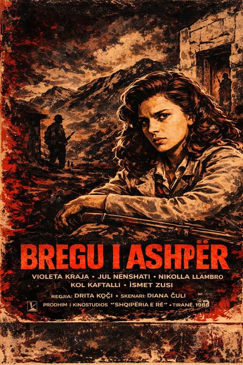 Bregu i ashpër (1988) poster