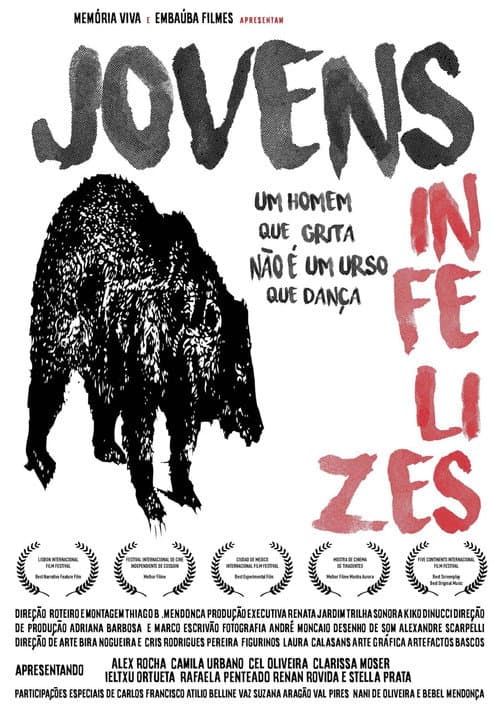 Jovens Infelizes ou Um Homem que Grita Não é um Urso que Dança (2016) poster